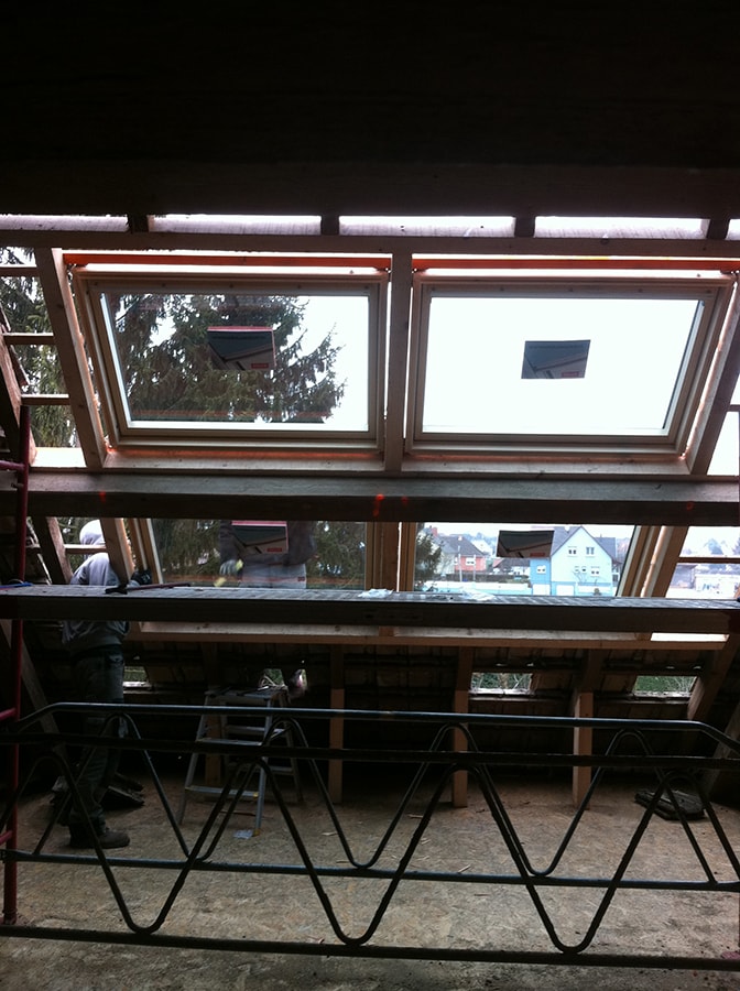 Velux interieur installation