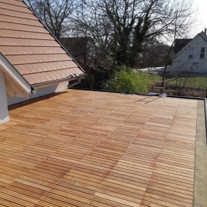 Finition Dalles en bois IP